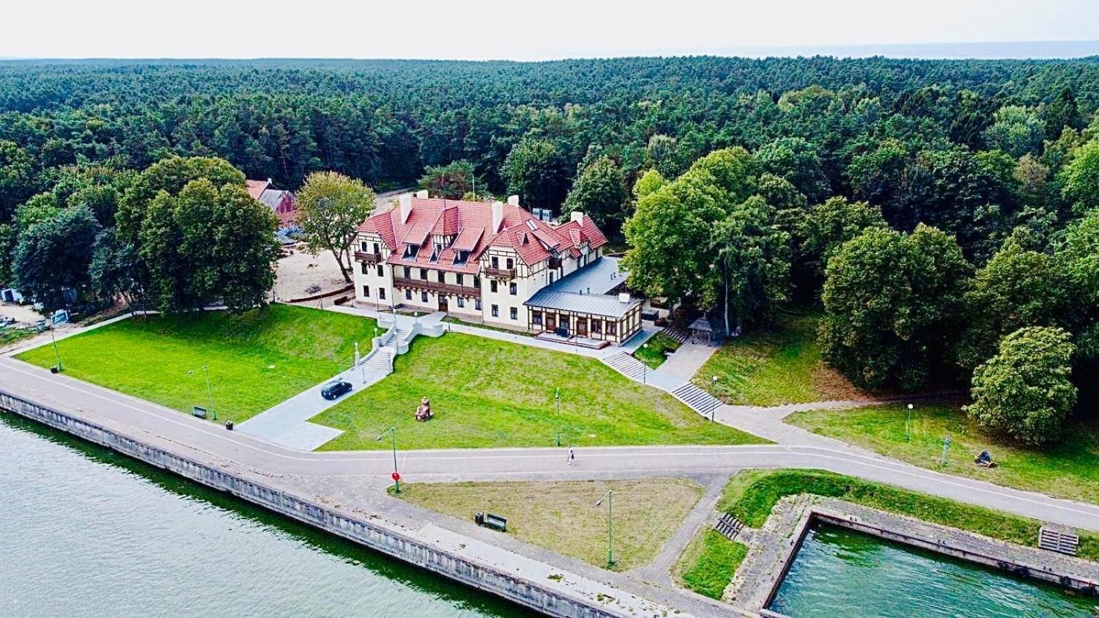 Smiltynes Kurhauzas Sandkrug Kurhaus Klaipeda Bagian luar foto